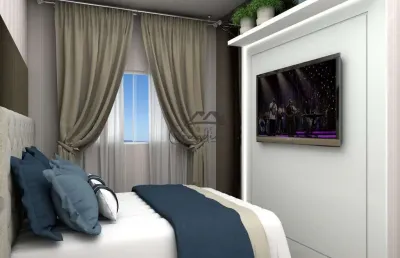 Apartamento com 1 quarto à venda na rua 600 0, 190, tabuleiro dos oliveiras, itapema por r$ 816.878
