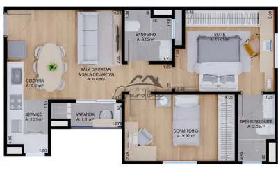 Apartamento com 2 quartos à venda na rua do príncipe, itacolomi, balneário piçarras por r$ 394.911