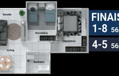Apartamento com 2 quartos à venda na rua josé raimundo ramos, 1280, são cristovão, barra velha por r$ 365.000