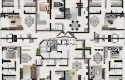 Apartamento com 2 quartos à venda na r. figueira, esq. r. mapa, tabuleiro, camboriú por r$ 771.636