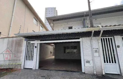 Sobrado com 3 dormitórios para alugar, 130 m² por r$ 4.300 mês - canto do forte - praia grande/sp