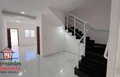 Sobrado com 2 dormitórios para alugar, 120 m² por r$ 2.900,00/mês - jardim imperador - praia grande/sp