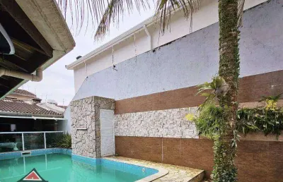 Casa com 3 dormitórios à venda por r$ 2.545.000,00 - canto do forte - praia grande/sp