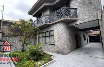 Sobrado isolado com 3 quartos à venda, 260 m² por r$ 1.300.000  ocian  praia grande/sp