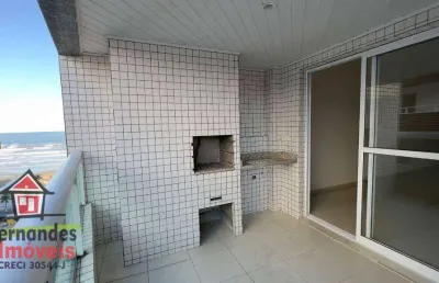 Apartamento novo pronto parcelamento direto 100 metros da praia com 2 dormitórios à venda, 95 m² por r$ 680.000 - vila guilhermina - praia grande/sp