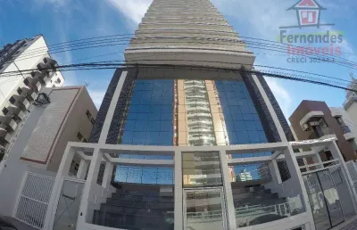 Apartamento novo chave na mão  parcela direto em 70 meses com 3 dormitórios à venda, 139 m² por r$949.000 - canto do forte - praia grande/sp