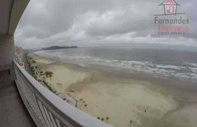 Apartamento novo frente mar com 3 suítes  à venda, 173 m² por r$1.472.000 no parcelamento direto   aviação praia grande sp