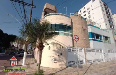 Sobrado com 3 dormitórios à venda, 264 m² por r$ 775.000,00 - tupi - praia grande/sp