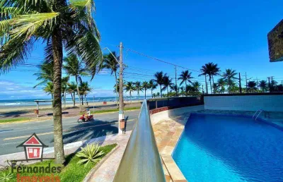 Vendo apartamento vista lateral mar com 2 quartos   65 m² por r$ 390.000  mirim  praia grande sp