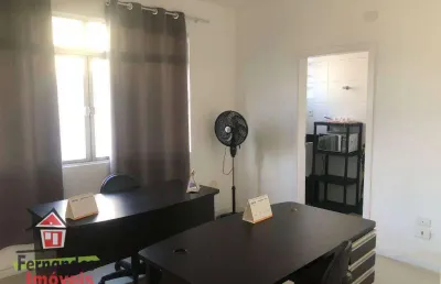 Sala à venda no centro comercial de santos 90 m² por r$ 300.000