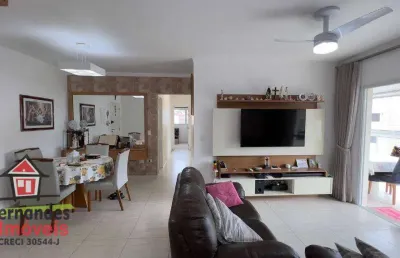 Apartamento alto padrão vista mar  com 3 quartos sendo 2 suítes à venda, 130 m² por r$ 950.000  tupi  praia grande sp