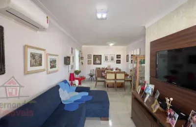 Apartamento alto padrão semi-mobiliado com 2 suítes mais dependência  para alugar definitivo  104 m² por r$ 5.000 mês  boqueirão  praia grande sp