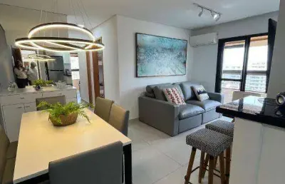 Apartamento alto padrão   vista mar 100 metros da praia 2 dormitórios à venda por r$750.000 canto do forte praia grande sp.