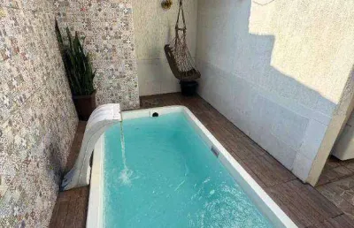 Casa para alugar, 80 m² por r$ 3.200,00/mês - maracanã - praia grande/sp