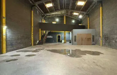 Barracão para alugar definitivo pacote , 360 m² por r$ 11.000/mês - vila guilhermina - praia grande/sp