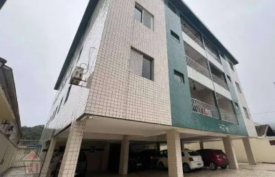 Apartamento frente rua com sacada  à venda  67,90 m² por r$360.000  no boqueirão em praia grande/sp