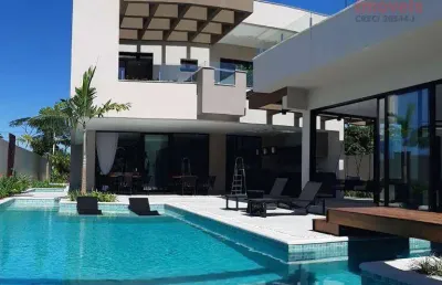 Casa  nova à venda  7suítes , 659 m² por r$ 8.500.000 - bertioga - riviera de são lourenço/sp