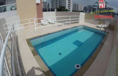 Apartamento planejado, lado praia, com 3 dormitórios à venda, 78 m² por r$ 640.000 - canto do forte - praia grande/sp
