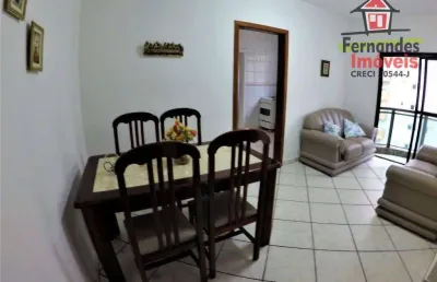 Apartamento com 1 dormitório 100 metros da praia para alugar definitivo pacote, 53 m² por r$ 2.360/mês - canto do forte - praia grande/sp
