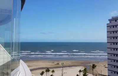 Apartamento duplex com vista mar 2 suítes  planejado à venda, 105 m² por r$ 575.000 - tupi - praia grande/sp