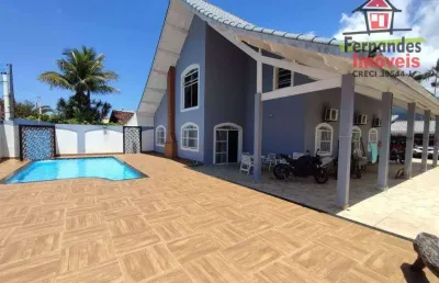 Casa à venda, 430 m² por r$ 1.600.000,00 - balneário flórida - praia grande/sp