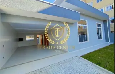 Casa térrea - nova/averbada  - 3 dormitórios à venda - afonso pena - são josé dos pinhais/pr