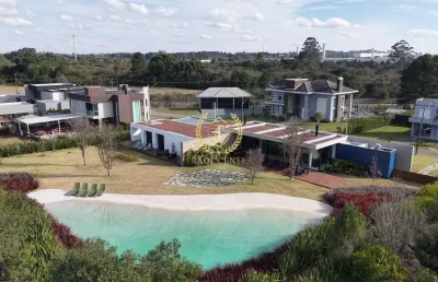Casa térrea estilo minimalista, no condomínio haras bom pastor