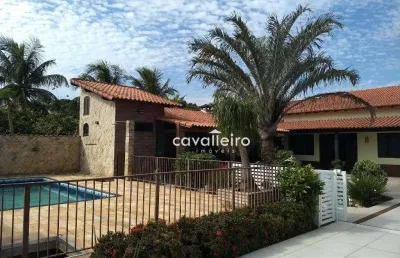 Casa à venda, 400 m² por r$ 1.250.000,00 - jardim atlântico oeste (itaipuaçu) - maricá/rj
