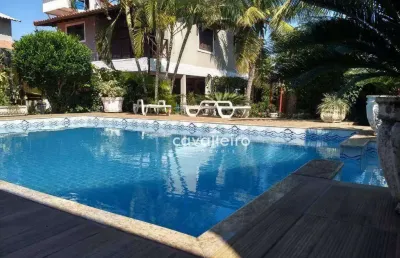 Casa com 5 dormitórios à venda, 450 m² - cordeirinho (ponta negra) - maricá/rj