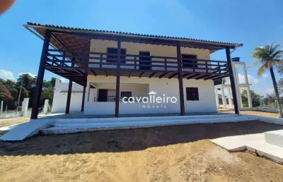 Casa com 3 dormitórios à venda, 306 m² por r$ 600.000,00 - jacaroá - maricá/rj