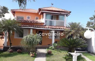 Em frente à lagoa de maricá-rj, 4 quartos, área gourmet e sauna por apenas r$690.000