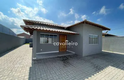 Casa com 3 dormitórios à venda, 110 m² por r$ 550.000,00 - jardim atlântico central (itaipuaçu) - maricá/rj