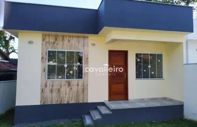 Casa com 2 dormitórios à venda, 62 m² por r$ 320.000,00 - são josé do imbassaí - maricá/rj