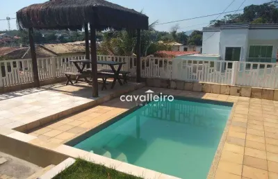 Casa com 4 dormitórios à venda, 250 m² por r$ 850.000,00 - flamengo - maricá/rj