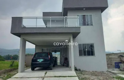 Casa com 4 dormitórios à venda, 120 m² por r$ 629.000,00 - pindobas - maricá/rj