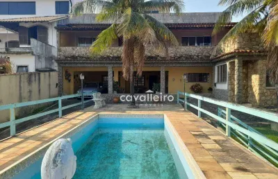 Barra de maricá, casa com 5 dormitórios à venda, 262 m² por r$ 950.000 - maricá/rj