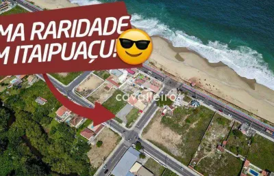 Excelente terreno comercial,  na quadra da praia de itaipuaçu, maricá - rj