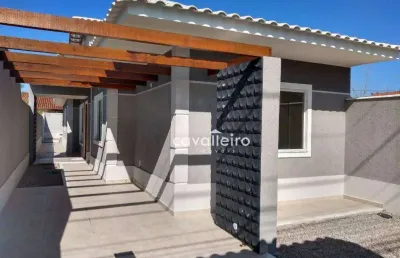 Casa com 3 dormitórios à venda, 98 m² - jardim atlântico central (itaipuaçu) - maricá/rj