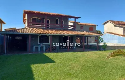 Casa à venda, 426 m² por r$ 850.000,00 - jardim interlagos (ponta negra) - maricá/rj