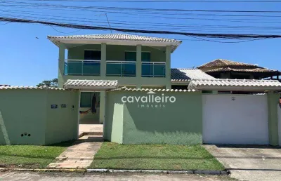 Casa com 5 dormitórios à venda, 288 m² - centro - maricá/rj