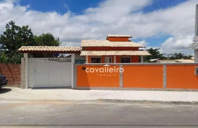 Casa com 2 dormitórios à venda, 75 m² por r$ 300.000,00 - retiro - maricá/rj