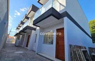Casa à venda, 80 m² por r$ 390.000,00 - jardim atlântico central (itaipuaçu) - maricá/rj