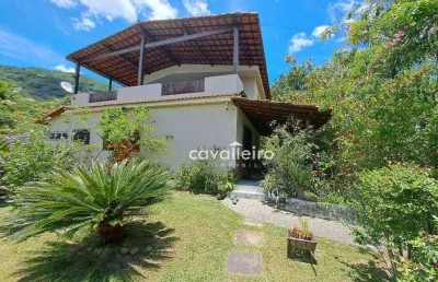 Casa com 4 dormitórios à venda, 290 m² - vale da figueira (ponta negra) - maricá/rj