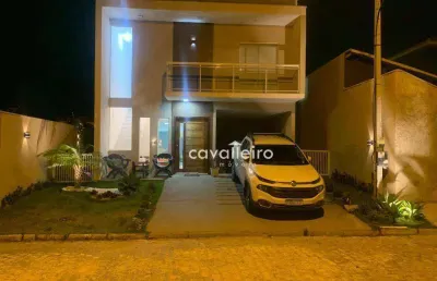 Casa com 3 dormitórios à venda, 150 m² - pindobas - maricá/rj