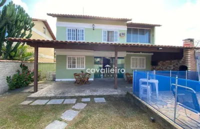Casa com 3 dormitórios à venda, 87 m² - barroco (itaipuaçu) - maricá/rj