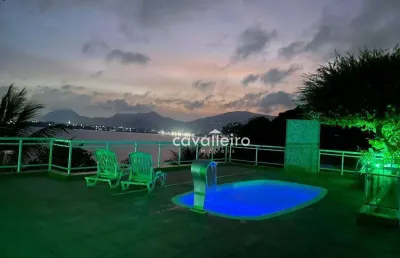Casa com 4 quartos, sendo 2 suítes, com 530 m², à venda por r$ 2.500.000 - araçatiba - maricá/rj