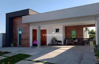 Casa com 4 dormitórios à venda, 200 m² por r$ 1.000.000,00 - jardim atlântico central (itaipuaçu) - maricá/rj