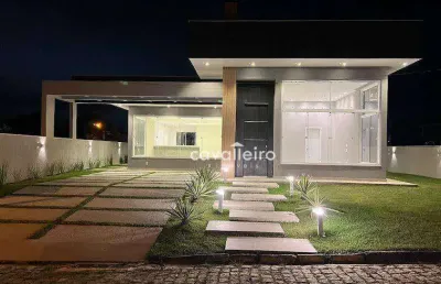 Casa em condomínio fechado com 3 quartos à venda na Rodovia Vereador Oldemar Guedes Figueiredo, 279, Ubatiba, Maricá
