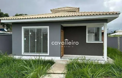Casa com 3 dormitórios à venda, 89 m² - jardim atlântico central (itaipuaçu) - maricá/rj