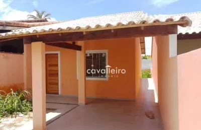 Casa com 2 dormitórios à venda, 80 m² - cordeirinho - maricá/rj